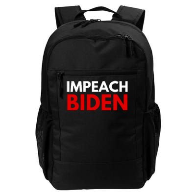 Impeach Biden Daily Commute Backpack