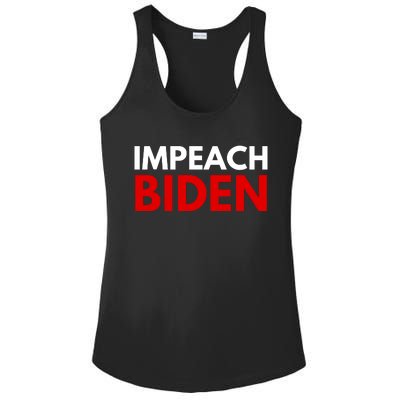 Impeach Biden Ladies PosiCharge Competitor Racerback Tank