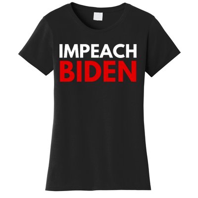 Impeach Biden Women's T-Shirt