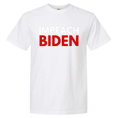 Impeach Biden Garment-Dyed Heavyweight T-Shirt