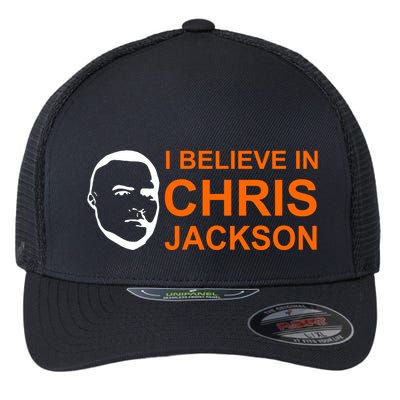 I Believe In Chris Jackson Christopher Quote Faith Flexfit Unipanel Trucker Cap