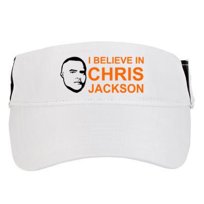I Believe In Chris Jackson Christopher Quote Faith Adult Drive Performance Visor