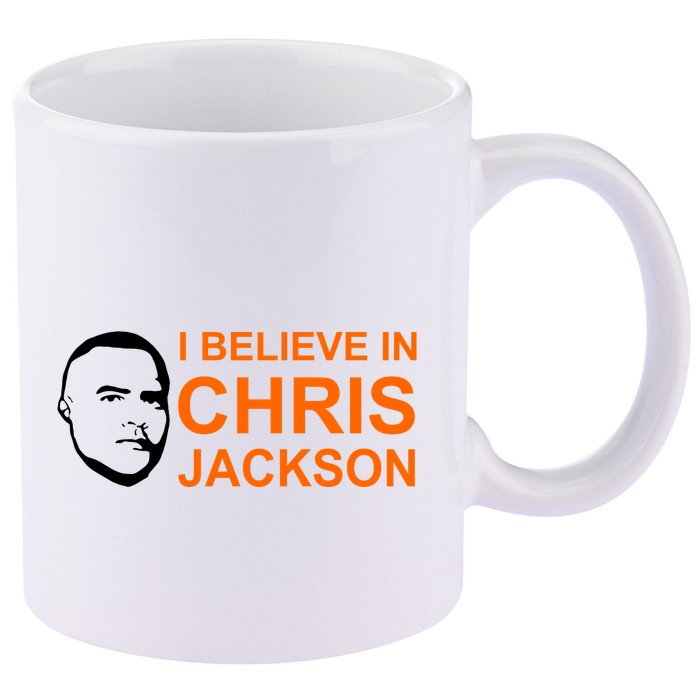I Believe In Chris Jackson Christopher Quote Faith 11oz C Handle Ceramic Mug