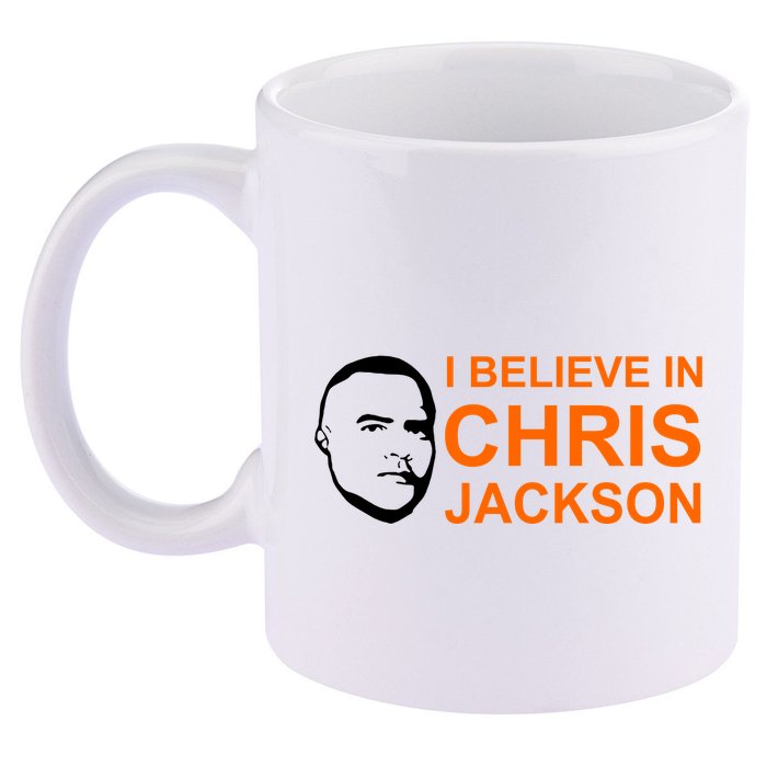 I Believe In Chris Jackson Christopher Quote Faith 11oz C Handle Ceramic Mug