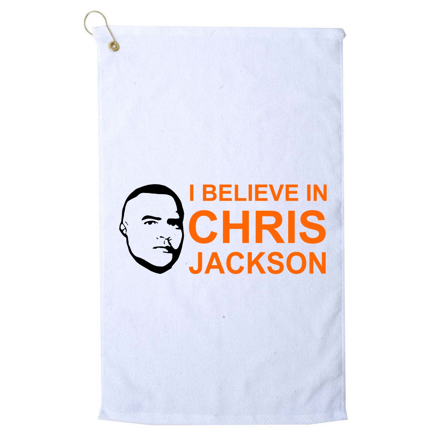 I Believe In Chris Jackson Christopher Quote Faith Golf Towel
