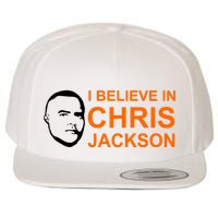 I Believe In Chris Jackson Christopher Quote Faith Wool Snapback Cap