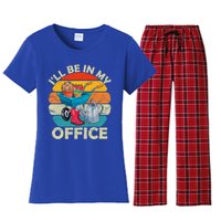 I'll Be In My Office Garden Gardening Farmer Gift Mom Dad Meaningful Gift Women's Flannel Pajama Set