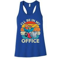 I'll Be In My Office Garden Gardening Farmer Gift Mom Dad Meaningful Gift Women's Racerback Tank