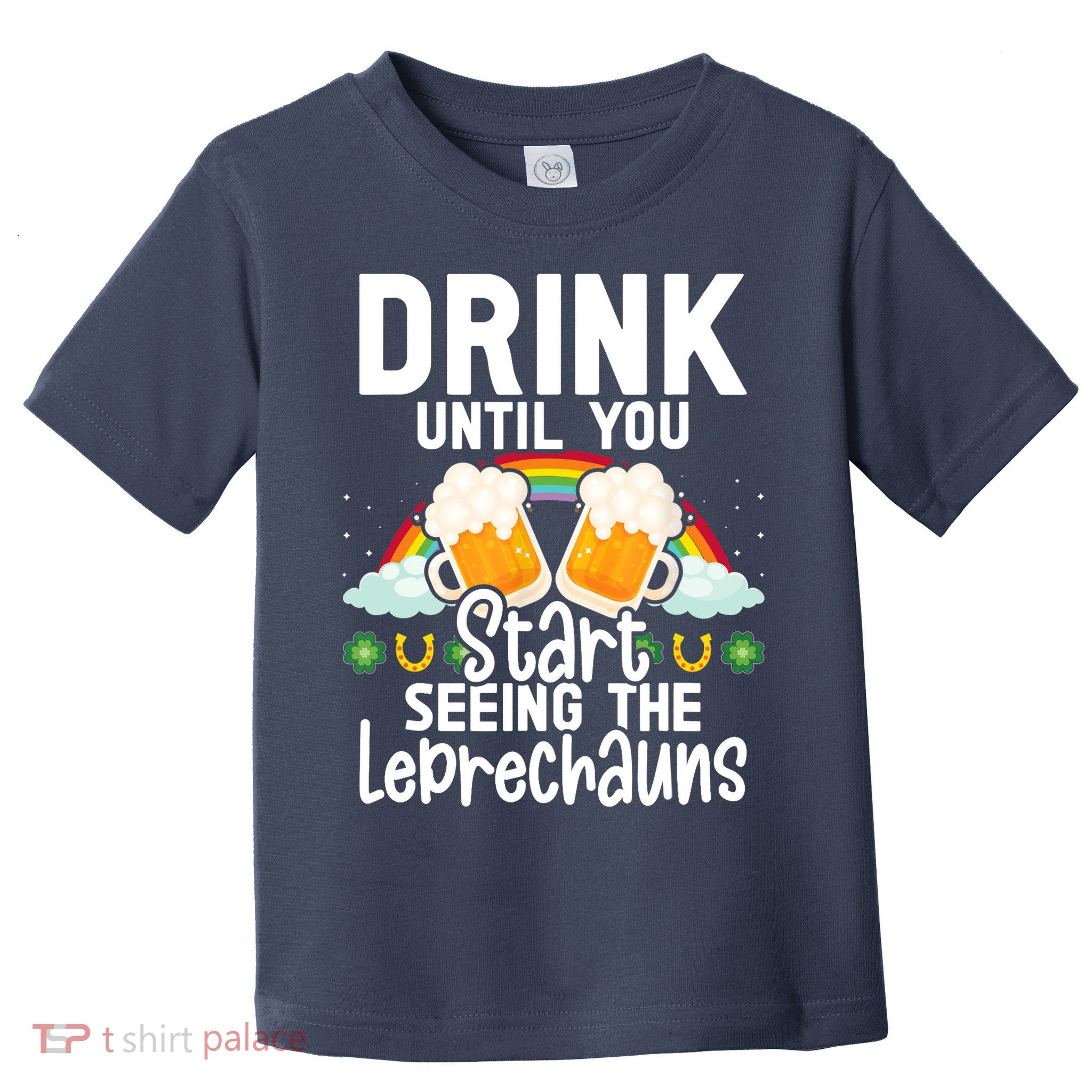 Irish Beer Ireland Flag St. Patricks Day Leprechau Toddler T-Shirt