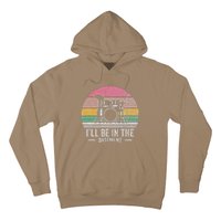 ILl Be In The Basement Drums Retro Hoodie