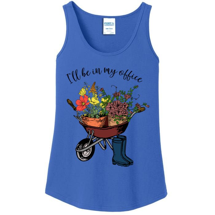 I'll Be In My Office Garden Gift Gardener Gardening Gift Ladies Essential Tank