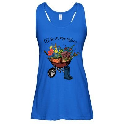 I'll Be In My Office Garden Gift Gardener Gardening Gift Ladies Essential Flowy Tank