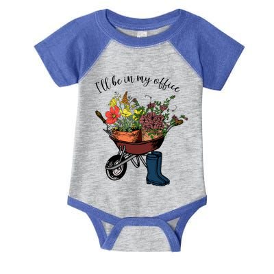 I'll Be In My Office Garden Gift Gardener Gardening Gift Infant Baby Jersey Bodysuit