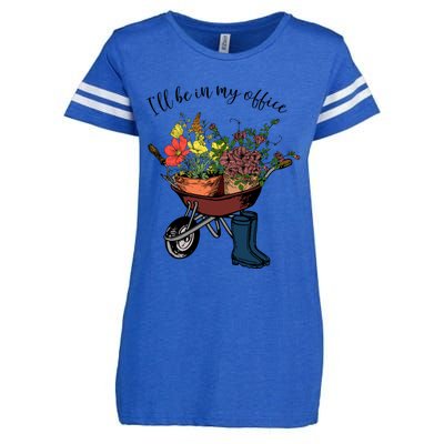 I'll Be In My Office Garden Gift Gardener Gardening Gift Enza Ladies Jersey Football T-Shirt