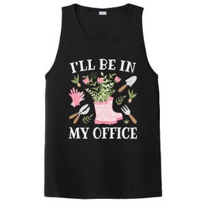 I'll Be In My Office Funny Gardening Garden Plant Gardener PosiCharge Competitor Tank