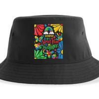 I Believe In A Spectrum Of Possibilities Autism Awareness Sustainable Bucket Hat