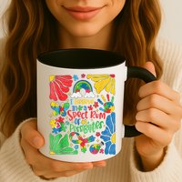 I Believe In A Spectrum Of Possibilities Autism Awareness Mug