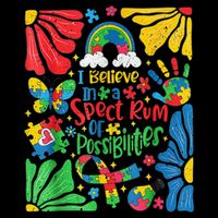 I Believe In A Spectrum Of Possibilities Autism Awareness Mug