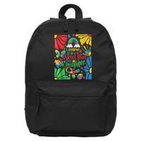 I Believe In A Spectrum Of Possibilities Autism Awareness 16 in Basic Backpack