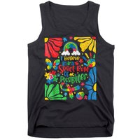 I Believe In A Spectrum Of Possibilities Autism Awareness Tank Top