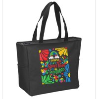 I Believe In A Spectrum Of Possibilities Autism Awareness Zip Tote Bag