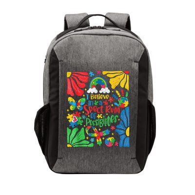 I Believe In A Spectrum Of Possibilities Autism Awareness Vector Backpack