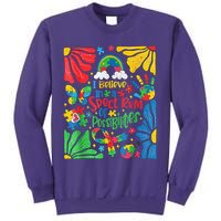 I Believe In A Spectrum Of Possibilities Autism Awareness Sweatshirt