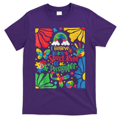 I Believe In A Spectrum Of Possibilities Autism Awareness T-Shirt
