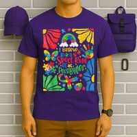 I Believe In A Spectrum Of Possibilities Autism Awareness T-Shirt