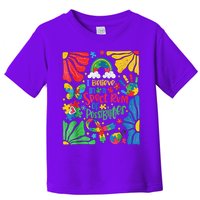I Believe In A Spectrum Of Possibilities Autism Awareness Toddler T-Shirt