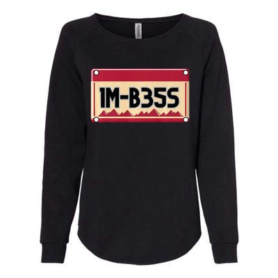 IM Bess Womens California Wash Sweatshirt