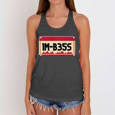 IM Bess Women's Knotted Racerback Tank