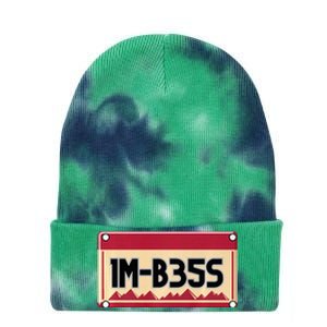 IM Bess Tie Dye 12in Knit Beanie