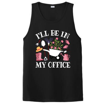 Ill Be In My Office Gardener Garden Funny Gardening Women PosiCharge Competitor Tank