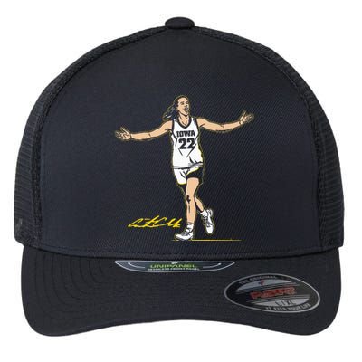 Iowa Basketball Flexfit Unipanel Trucker Cap