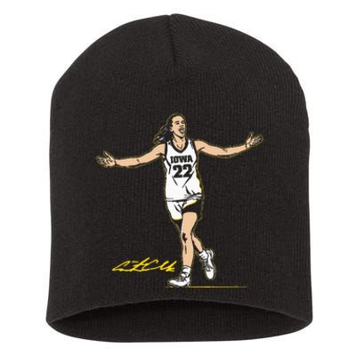 Iowa Basketball Short Acrylic Beanie