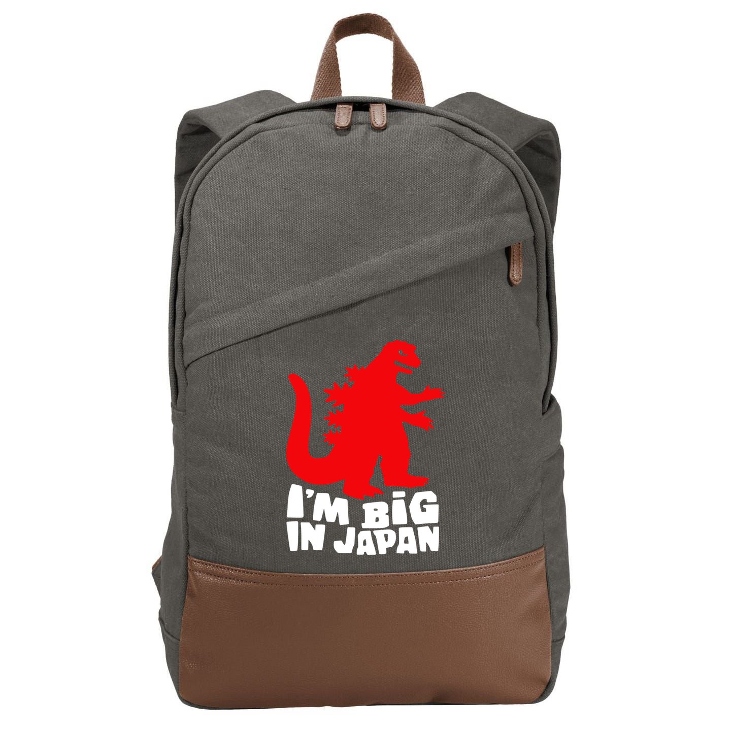 I'm Big In Japan Cotton Canvas Backpack