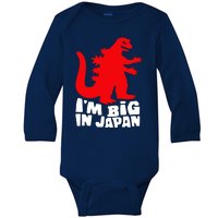 I'm Big In Japan Baby Long Sleeve Bodysuit