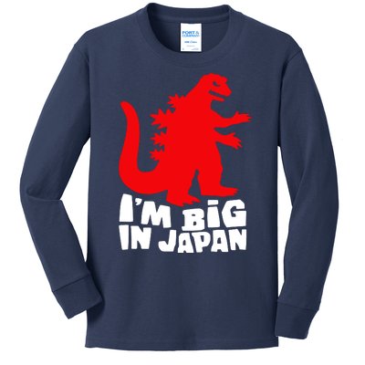 I'm Big In Japan Kids Long Sleeve Shirt