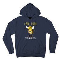 I Beelieve In You Teacher Testing Day Test Day Hoodie