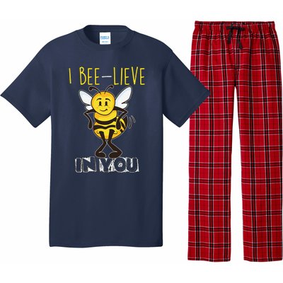 I Beelieve In You Teacher Testing Day Test Day Pajama Set