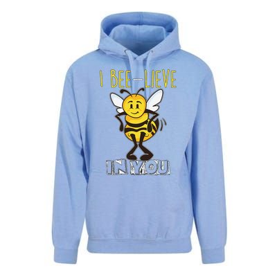 I Beelieve In You Teacher Testing Day Test Day Unisex Surf Hoodie