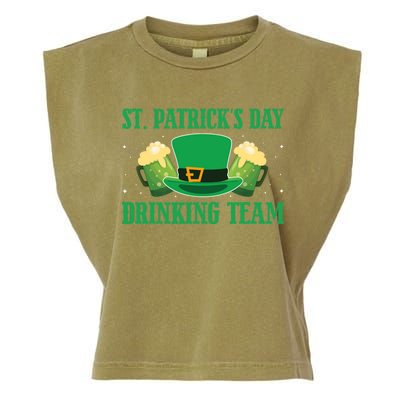 Irish Beer Ireland Flag St. Patricks Day Leprechau Garment-Dyed Women's Muscle Tee