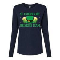 Irish Beer Ireland Flag St. Patricks Day Leprechau Womens Cotton Relaxed Long Sleeve T-Shirt