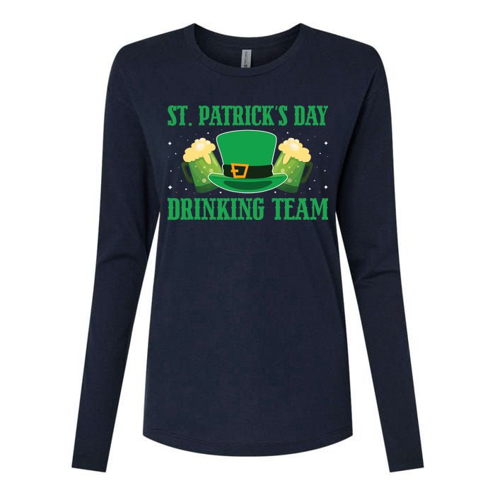 Irish Beer Ireland Flag St. Patricks Day Leprechau Womens Cotton Relaxed Long Sleeve T-Shirt