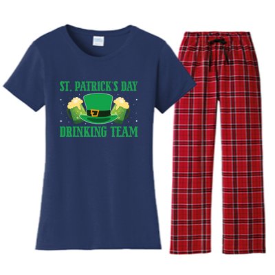 Irish Beer Ireland Flag St. Patricks Day Leprechau Women's Flannel Pajama Set