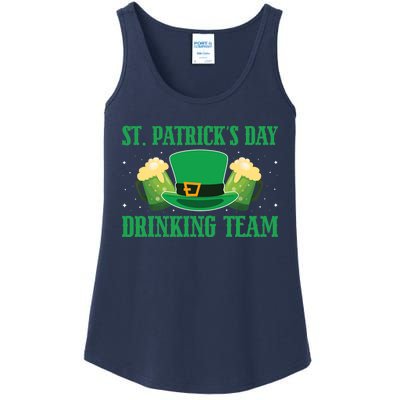 Irish Beer Ireland Flag St. Patricks Day Leprechau Ladies Essential Tank