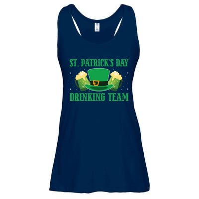 Irish Beer Ireland Flag St. Patricks Day Leprechau Ladies Essential Flowy Tank