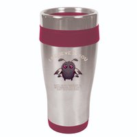 I Believe In You But I Also Believe In Mothman Funny Cryptid 16oz Travel Tumbler