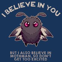 I Believe In You But I Also Believe In Mothman Funny Cryptid Infant Baby Jersey Bodysuit